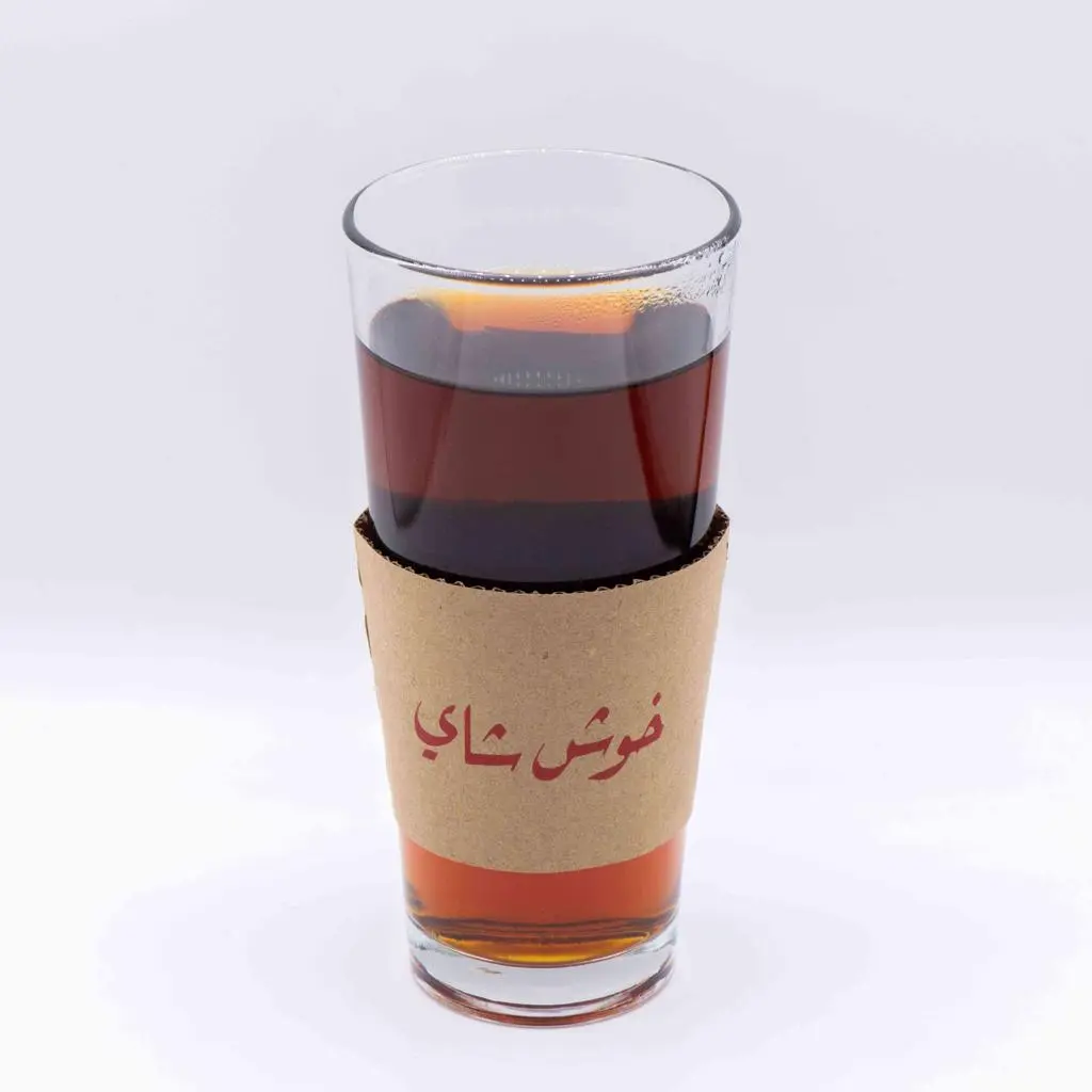 كاس شاي زجاج